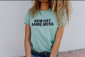 Tee for Women, Summer Shirt, Graphic Tee, Cute Shirt, Hot Mess, Summer Tee