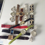 11 ladies fashion wrist watches for repair. A good selection