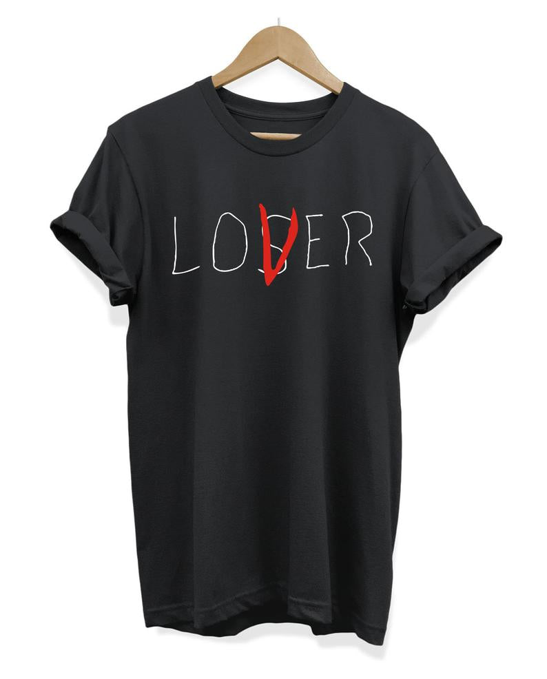 Lover Loser - Slogan Hipster - Unisex T-shirt