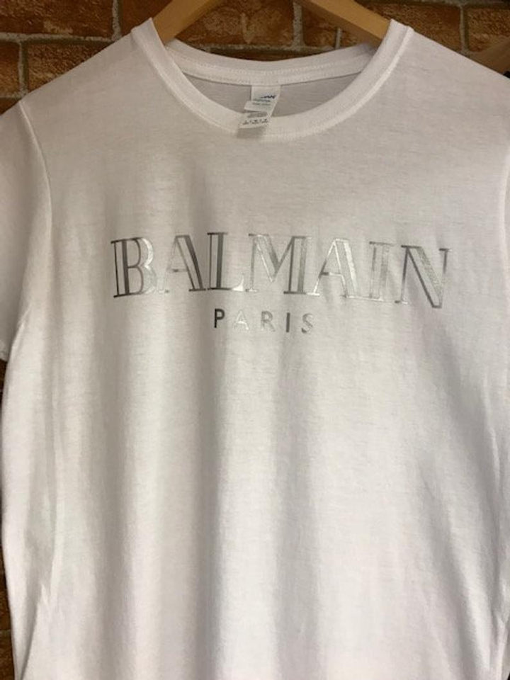 Custom made Balmain soft style t-shirts unisex