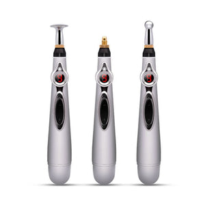 2019 New Electronic Acupuncture Pen Electric Meridians Laser Therapy Heal Massage Pen