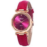Luxury fashion Women watches bracelet casual Watch Women's  Leather Analog Quartz