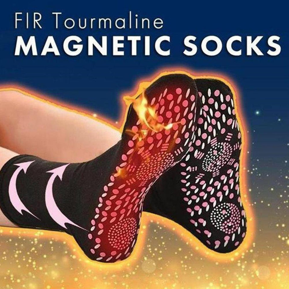 Hot Fire Moxibustion Physical Self-Heating Health Care Magnetic Therapy Comfortable Breathable Foot Massager Warm Foot