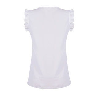 The New Women Loose Sleeveless Casual Blouse Shirt Tops Fashion Summer