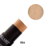 1pcs Foundation Makeup Full Cover Contour Face Concealer Base Primer Moisturizer Stick