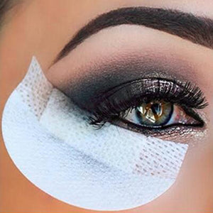 20pcs Professional Eyeshadow Pad Shields Under Eye Patches Disposable Eyelash Extensions Pads Protect Pad Eyes Lips Makeup Tool