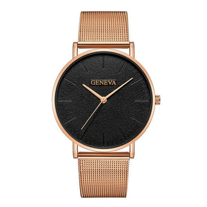 Top Brand Womens Watches Luxury Quartz Casual Watch Women Stainless Steel