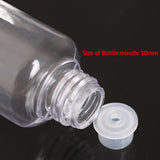 7pc/Set Travel Mini Makeup Cosmetic Face Cream Pot Bottles Plastic Transparent Empty Make Up Container Bottle