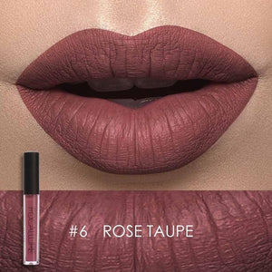 FOCALLURE Matte Lipgloss Sexy Liquid Lip Gloss Matte Long Lasting Waterproof Cosmetic Beauty Keep 24 Hours Makeup lipgloss