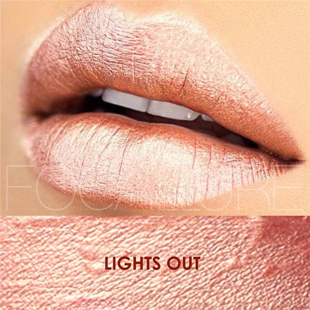 FOCALLURE Matte Lipgloss Sexy Liquid Lip Gloss Matte Long Lasting Waterproof Cosmetic Beauty Keep 24 Hours Makeup lipgloss