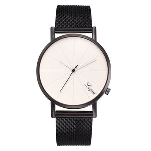 Women's Watch Famous Brand Minimalist silicone Mesh Simple Watch Women Waterproof wrist watches