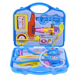 15 Pieces/Set Children Pretend Play Doctor Nurse Toy Set Portable Suitcase Medical Kit Kids Educational Role Play