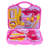 15 Pieces/Set Children Pretend Play Doctor Nurse Toy Set Portable Suitcase Medical Kit Kids Educational Role Play