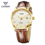 CADISEN Men Watch 2019 Hot Wrist Brand Luxury Famous Male Clock Automatic Watch Real diamonds Watch Relogio Masculino