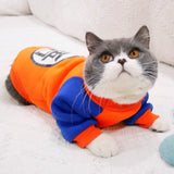 Fashion Pet Cat Costume Summer Cat Vest Hoodie Cozy Clothes for Cats Katten Coat Clothing