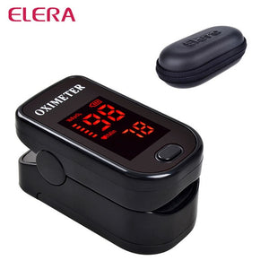 New!! Finger Pulse Oximeter With Case Fingertip Oximetro de pulso de dedo LED Pulse Oximeters