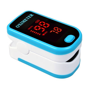 New!! Finger Pulse Oximeter With Case Fingertip Oximetro de pulso de dedo LED Pulse Oximeters