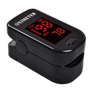 New!! Finger Pulse Oximeter With Case Fingertip Oximetro de pulso de dedo LED Pulse Oximeters