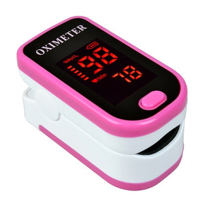 New!! Finger Pulse Oximeter With Case Fingertip Oximetro de pulso de dedo LED Pulse Oximeters