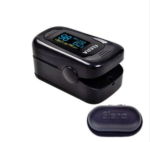 New!! Finger Pulse Oximeter With Case Fingertip Oximetro de pulso de dedo LED Pulse Oximeters