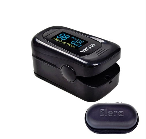 New!! Finger Pulse Oximeter With Case Fingertip Oximetro de pulso de dedo LED Pulse Oximeters