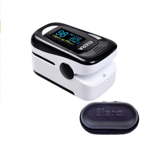 New!! Finger Pulse Oximeter With Case Fingertip Oximetro de pulso de dedo LED Pulse Oximeters