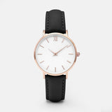 New Fashion Simple Women Watches Ladies Casual Leather Quartz Watch Female Clock