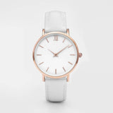 New Fashion Simple Women Watches Ladies Casual Leather Quartz Watch Female Clock