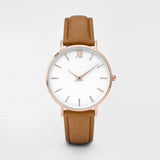 New Fashion Simple Women Watches Ladies Casual Leather Quartz Watch Female Clock