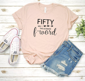 50th Birthday Funny T-Shirt, 50th Gift For Her!